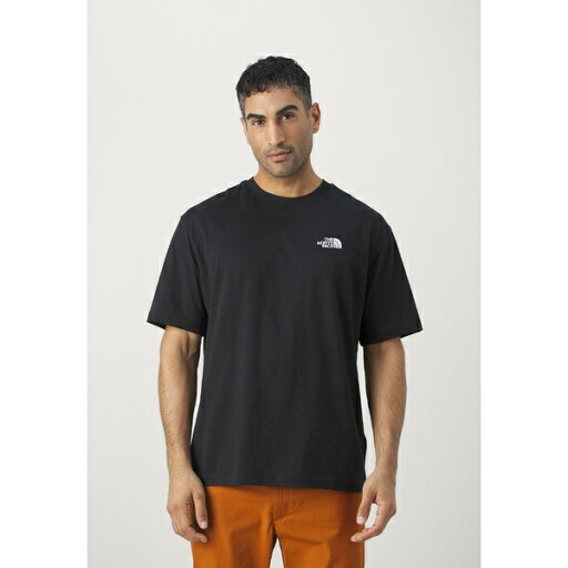 ノースフェイス メンズ Tシャツ トップス ESSENTIAL OVERSIZE TEE - Basic T-shirt - black ノースフェイス メンズ Tシャツ トップス ESSENTIAL OVERSIZE TEE - Basic T-shirt - black