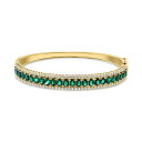 エフィー コレクション レディース ブレスレット・バングル・アンクレット アクセサリー EFFY Emerald (4-1/2 ct. t.w.), White...