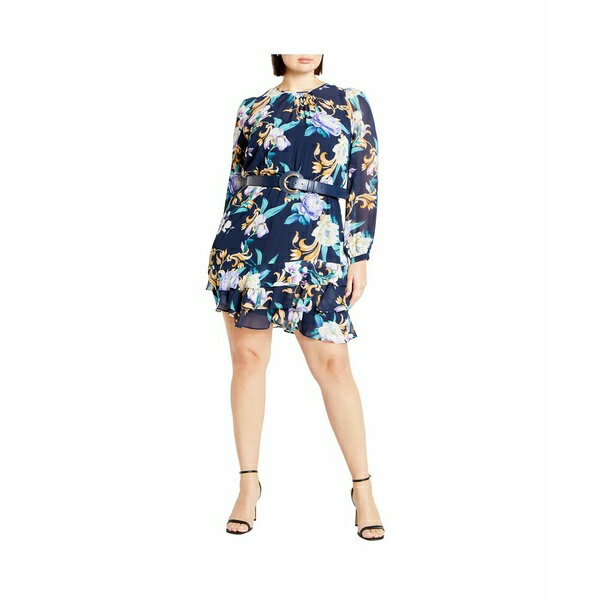 シティーシック レディース ワンピース トップス Plus Size Julianna Dress Kiss me sweet