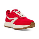 ディヴィドルチェビタ レディース スニーカー シューズ Women's Bynx Lace-Up Jogger Sneakers Red Canvas