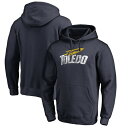 ファナティクス メンズ パーカー・スウェットシャツ アウター Toledo Rockets Fanatics Branded Classic Primary Logo Pullover Hoodie Navy