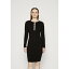  ǥ ԡ ȥåץ ALPHABET CHARM - Shift dress - black