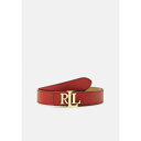 ラルフローレン ラルフローレン レディース ベルト アクセサリー BELT MEDIUM - Belt - red sunstone/camel