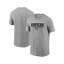 ʥ  T ȥåץ Men's Heathered Gray Las Vegas Raiders Muscle T-shirt Heathered Gray