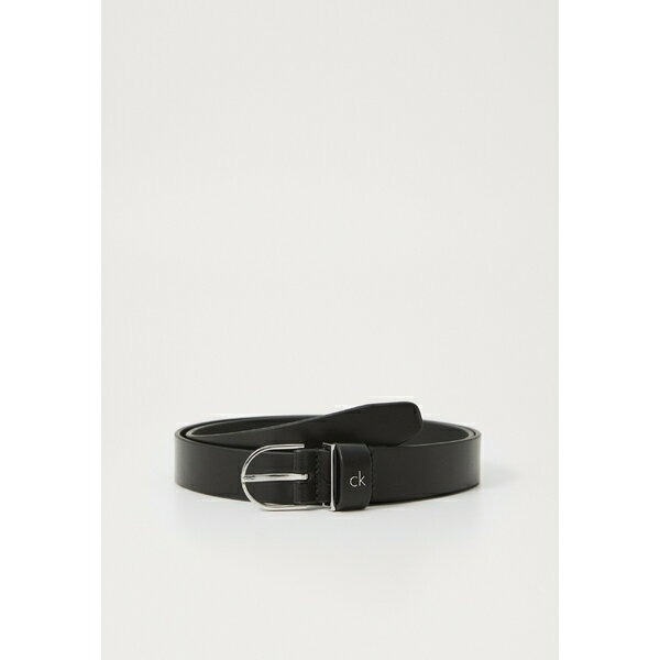 カルバンクライン レディース ベルト アクセサリー LOOP ROUND BUCKLE - Belt - black