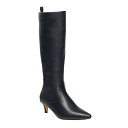 フレンチコネクション レディース ブーツ シューズ Women's Darcy Kitten Heel Knee High Boots Black
