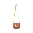 トゥルーレリジョン レディース ショルダーバッグ バッグ Women's Flap Crossbody Cognac(4)
