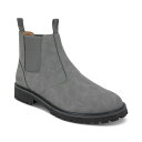 ジャイビーユー メンズ ブーツ シューズ Men's Kai Slip & Water-Resistant Chelsea Boot Grey