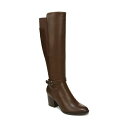 ソウルニュトライザー レディース ブーツ シューズ Uptown Wide Calf Knee High Boots Dark Brown Faux Leath...