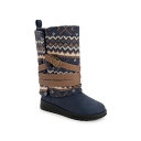 ムクルクス レディース ブーツ シューズ Women's Natalie Nikki Boots Navy multi