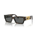 ヴェルサーチ レディース サングラス&アイウェア アクセサリー Unisex Sunglasses VE4459 Havana