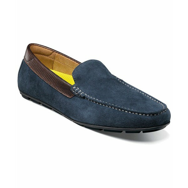 フローシャイム メンズ スリッポン・ローファー シューズ Men's Motor Moc Toe Venetian Driver Loafer..