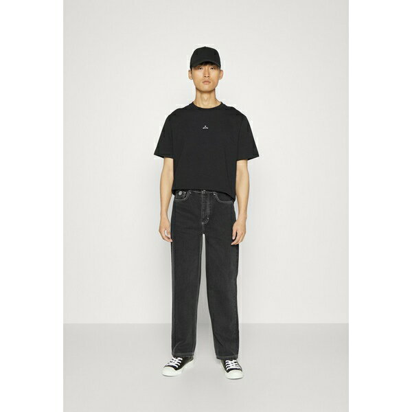 ホルツワイラー メンズ カジュアルパンツ ボトムス NEPTUNE HANGER - Relaxed fit jeans - black