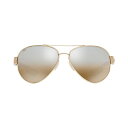 コスタデルマール レディース サングラス＆アイウェア アクセサリー Unisex Polarized Sunglasses, SOUTH POINT GOLD LIGHT/ SILVER MIRROR POLAR