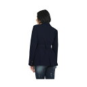 スタンダーズアンドプラクティス レディース ジャケット＆ブルゾン アウター Women's Tie Belt Double Flap Pocket Blazer Navy