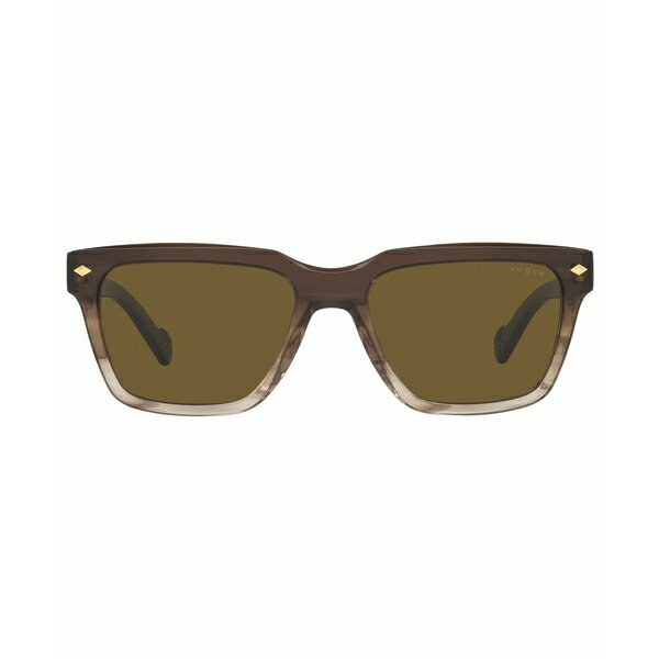 ヴォーグアイウェア メンズ サングラス アイウェア アクセサリー Vogue Men 039 s Sunglasses, VO5404S 54 Gradient Brown