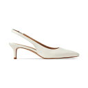 t[ fB[X pvX V[Y Women's Lolah Pointed-Toe Slingback Pumps Soft White