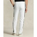 ラルフローレン ラルフローレン メンズ カジュアルパンツ ボトムス Men's Double-Knit Mesh Track Pants White Multi