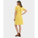 スタイルアンドコー レディース ワンピース トップス Women 039 s Cotton Polo Dress, Created for Macy 039 s Cornmeal Yellow