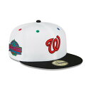 j[G fB[X Xq ANZT[ Men's White, Black Washington Nationals 2018 Mlb All-Star Game Primary Eye 59Fifty Fitted Hat White, Black