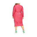 VeB[VbN fB[X s[X gbvX Plus Size Marissa Dress Vibrant pink