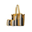 MKFRNV fB[X g[gobO obO Juliana Oversize Tote & Wristlet by Mia k. Yellow