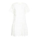 アルベルタ フェレッティ レディース ワンピース トップス Short dresses White