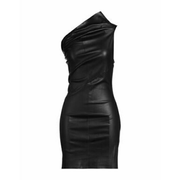 【送料無料】 リックオウエンス レディース ワンピース トップス Mini dresses Black