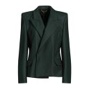 【送料無料】 ヴィクトリア ベッカム レディース ジャケット&ブルゾン アウター Blazers Green