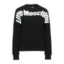 【送料無料】 モスキーノ レディース パーカー・スウェットシャツ アウター Sweatshirts Black