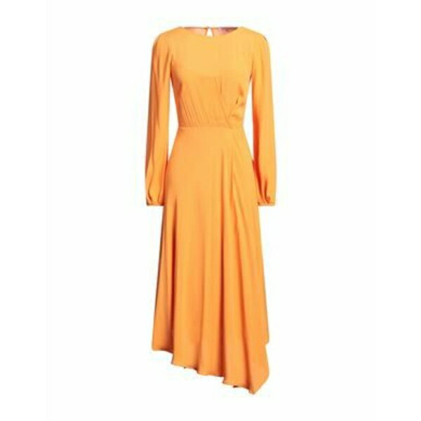 【送料無料】 パトリツィア ペペ レディース ワンピース トップス Midi dresses Orange
