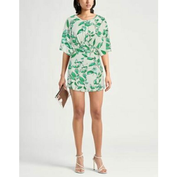 【送料無料】 サーカス・ホテル レディース ワンピース トップス Mini dresses Green