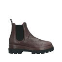 【送料無料】 ル バーベ レディース ブーツ シューズ Ankle boots Brown