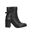 【送料無料】 トスカブルー? レディース ブーツ シューズ Ankle boots Black