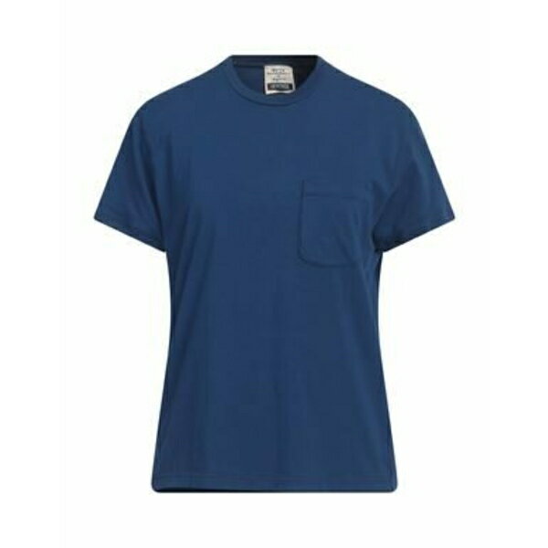 【送料無料】 ヘリテージ レディース Tシャツ トップス T-shirts Blue