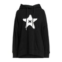 【送料無料】 ジョン リッチモンド レディース パーカー・スウェットシャツ アウター Sweatshirts Black