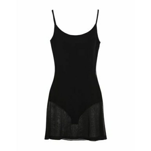 【送料無料】 ジャクエムス レディース ワンピース トップス Mini dresses Black