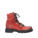 【送料無料】 ファブリカ デイ コッリ レディース ブーツ シューズ Ankle boots Red