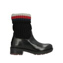 【送料無料】 トミー ヒルフィガー レディース ブーツ シューズ Ankle boots Black