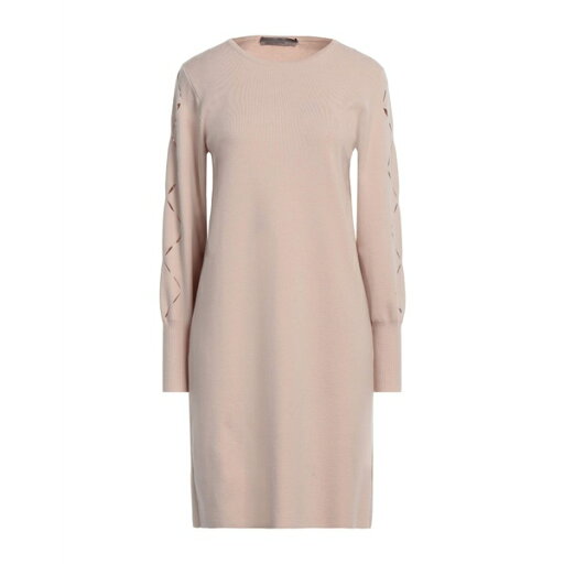 【送料無料】 ディー・エクステリア レディース ワンピース トップス Mini dresses Beige 【送料無料】 ディー・エクステリア レディース ワンピース トップス Mini dresses Beige