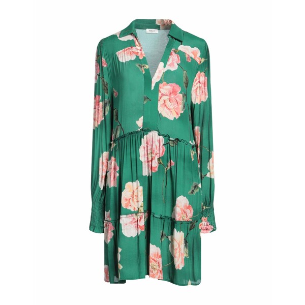 【送料無料】 リプレイ レディース ワンピース トップス Mini dresses Green