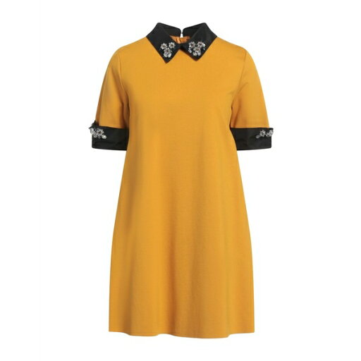【送料無料】 ガイ マッティオーロ レディース ワンピース トップス Mini dresses Yellow 【送料無料】 ガイ マッティオーロ レディース ワンピース トップス Mini dresses Yellow