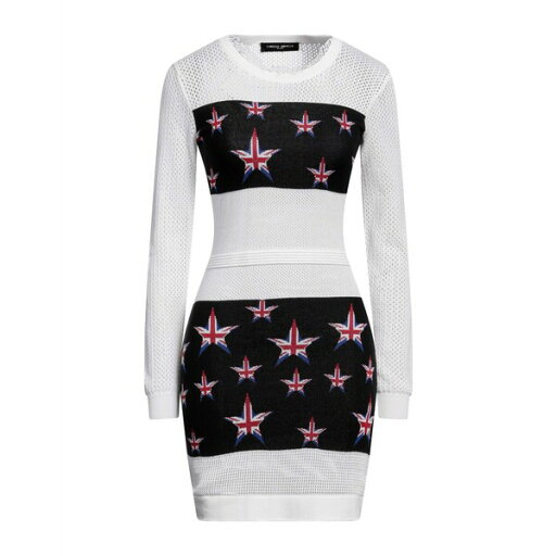 【送料無料】 フランキーモレロ レディース ワンピース トップス Mini dresses White 【送料無料】 フランキーモレロ レディース ワンピース トップス Mini dresses White