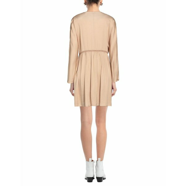 【送料無料】 アレッシアサンティ レディース ワンピース トップス Mini dresses Beige