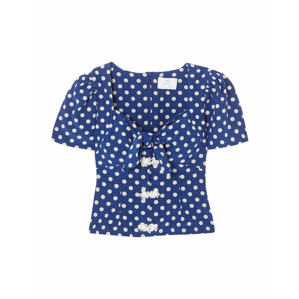 【送料無料】 レベッカデラヴェネル レディース カットソー トップス Tops Blue