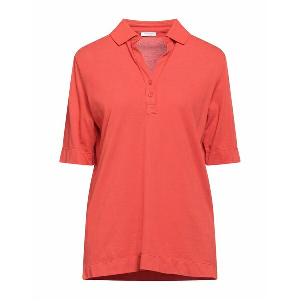 【送料無料】 ロッソピューロ レディース ポロシャツ トップス Polo shirts Tomato red