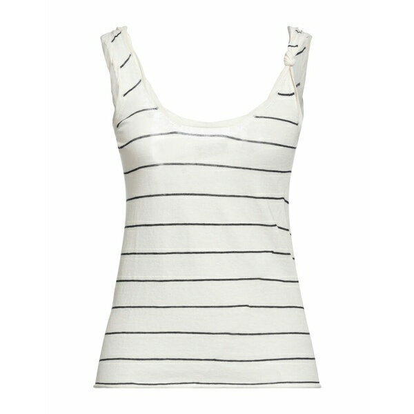 【送料無料】 ロベルトコリーナ レディース カットソー トップス Tank tops Ivory