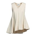 【送料無料】 ジル・サンダー レディース カットソー トップス Tops Beige