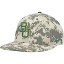 ナイキ メンズ 帽子 アクセサリー Baylor Bears Nike Aero True Baseball Performance Fitted Hat Camo