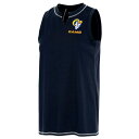 アンティグア レディース Tシャツ トップス Los Angeles Rams Antigua Women's Establishment Tank Top Navy